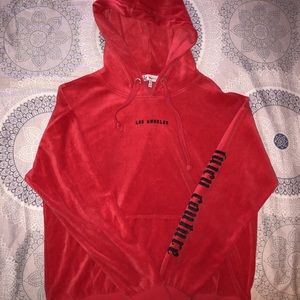Juicy Couture hoodie.